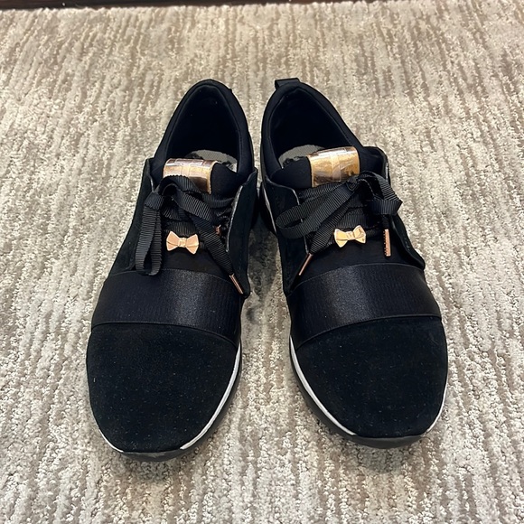rose gold ted baker trainers